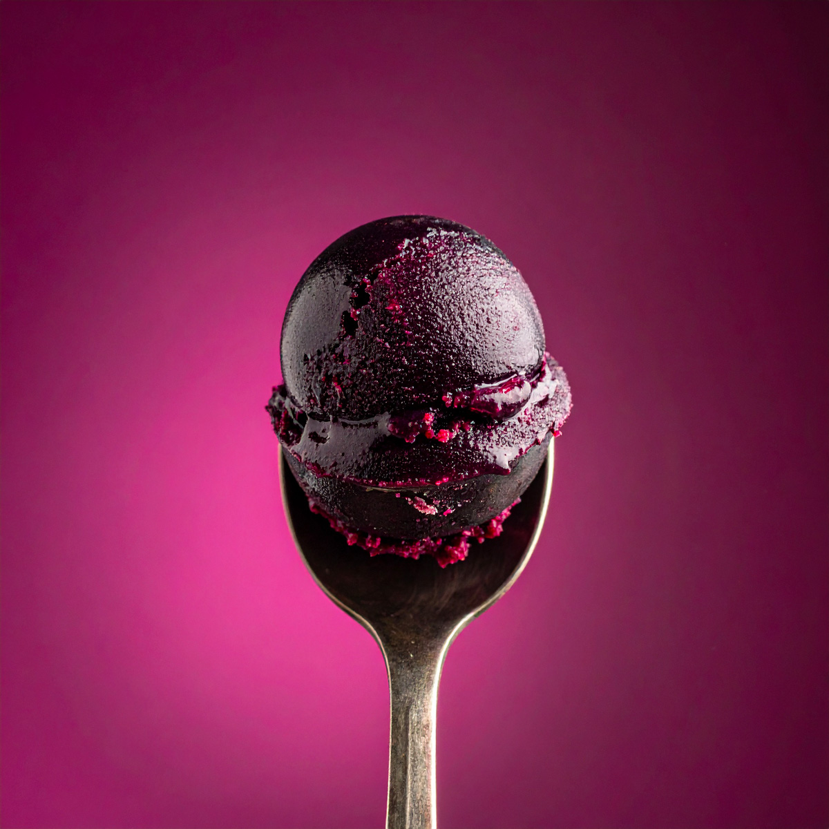 Sorbets artisanales Cassis